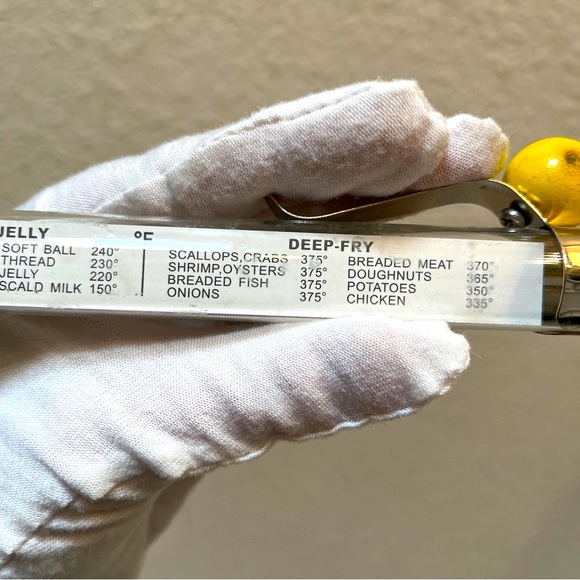 Cooking Thermometer. Frying,Candy Making & more. Kitchen equipment.Clips on. - Picture 7 of 8